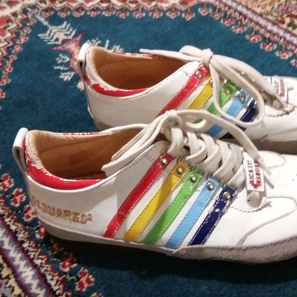 Dsquared Kick it Get in the fast lane shoes size 38 - Picture 2 of 13